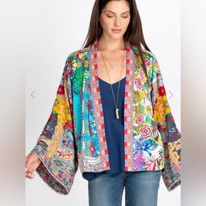 Johnny Was DREAMER EMBROIDERED KIMONO
Reversible Silk - Limited Edition RARE